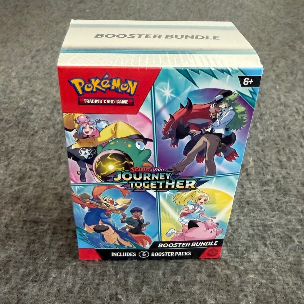 Pokemon TCG Scarlet & Violet Journey Together Booster Bundle 6 Packs Sealed
